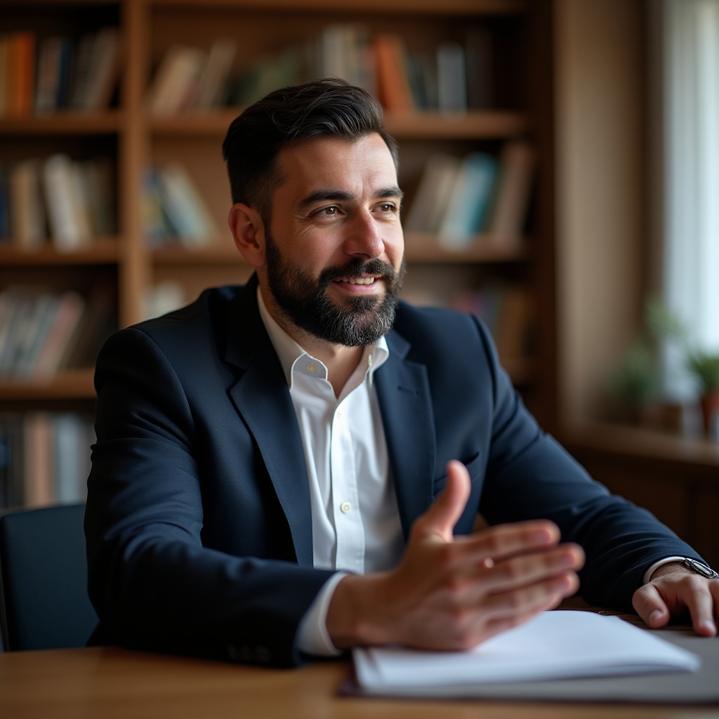 Фасилитатор KZ Education проводит занятие